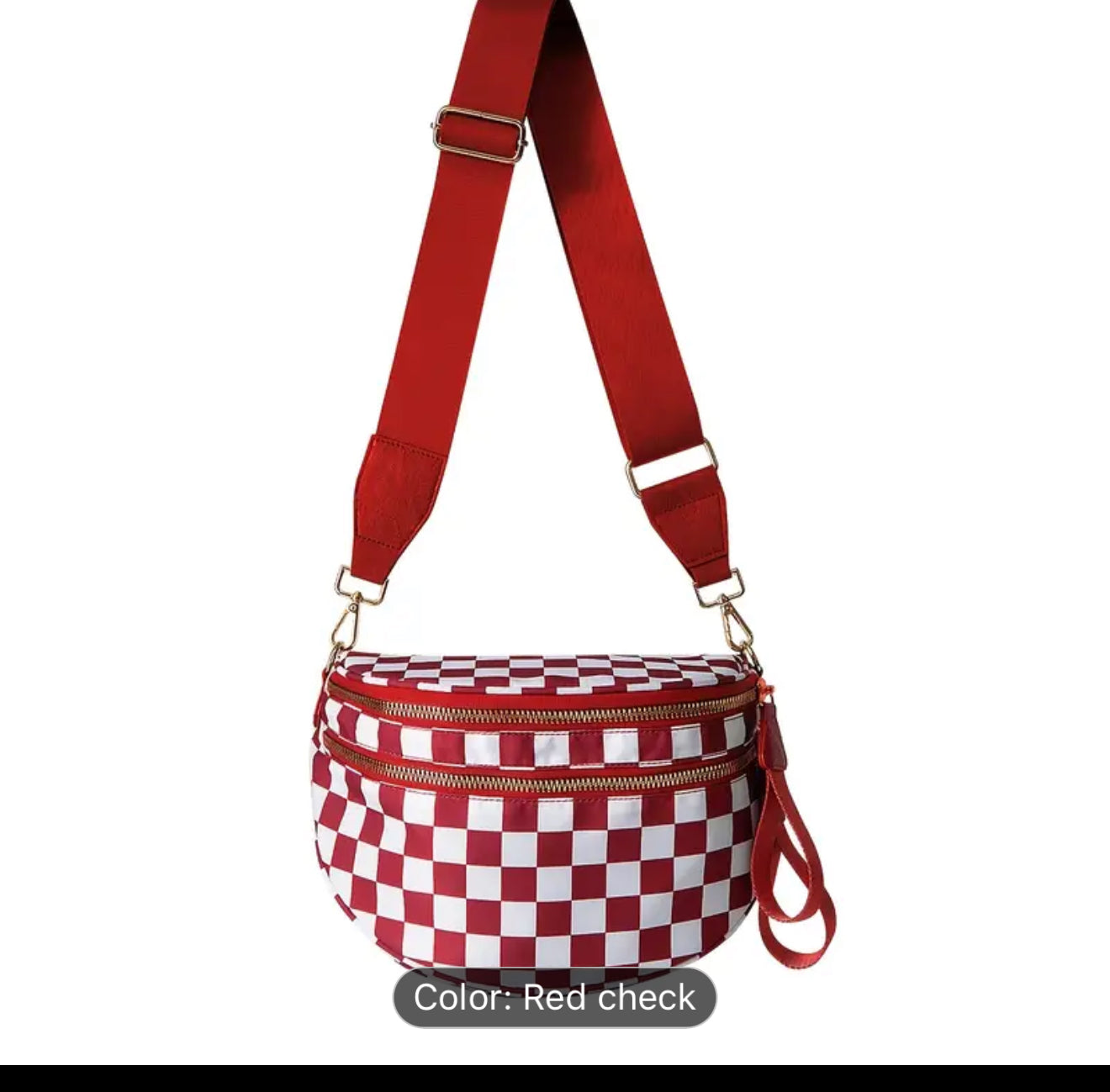 Checkered Bum Bag