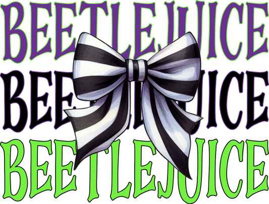 BEETLEJUICE BEETLEJUICE BEETLEJUICE BOW