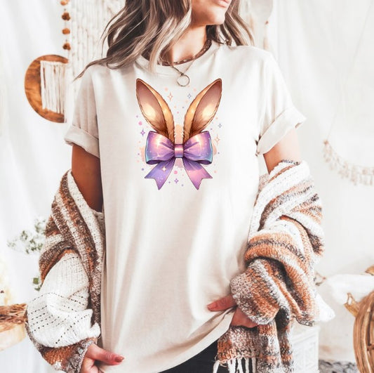 EASTER BUNNY EARS WITH BOW