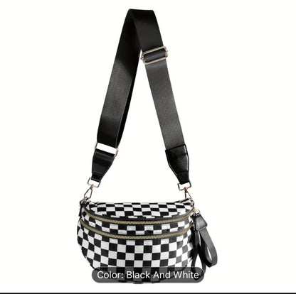 Checkered Bum Bag