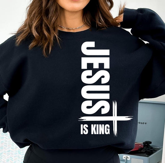 JESUS is KING (White Font)