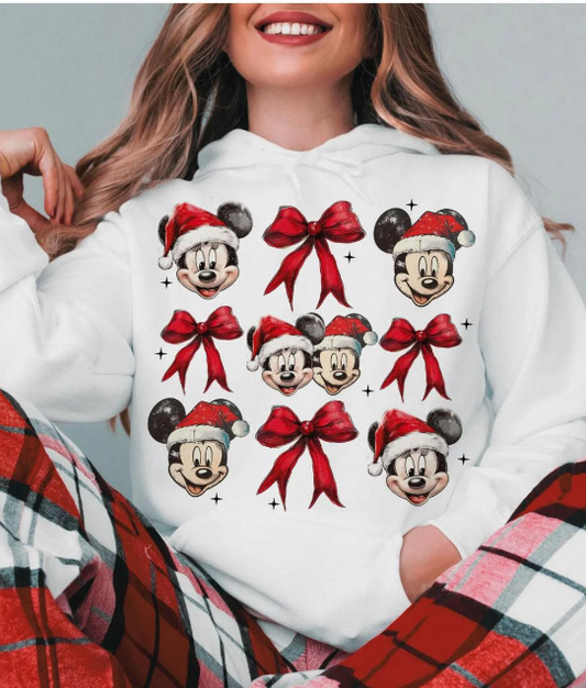 Mickey Christmas Bows