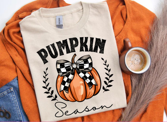 Pumpkin Season...buffalo plaid