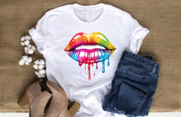 Rainbow Lip Drip