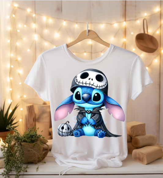 Stitch in Jack onesie