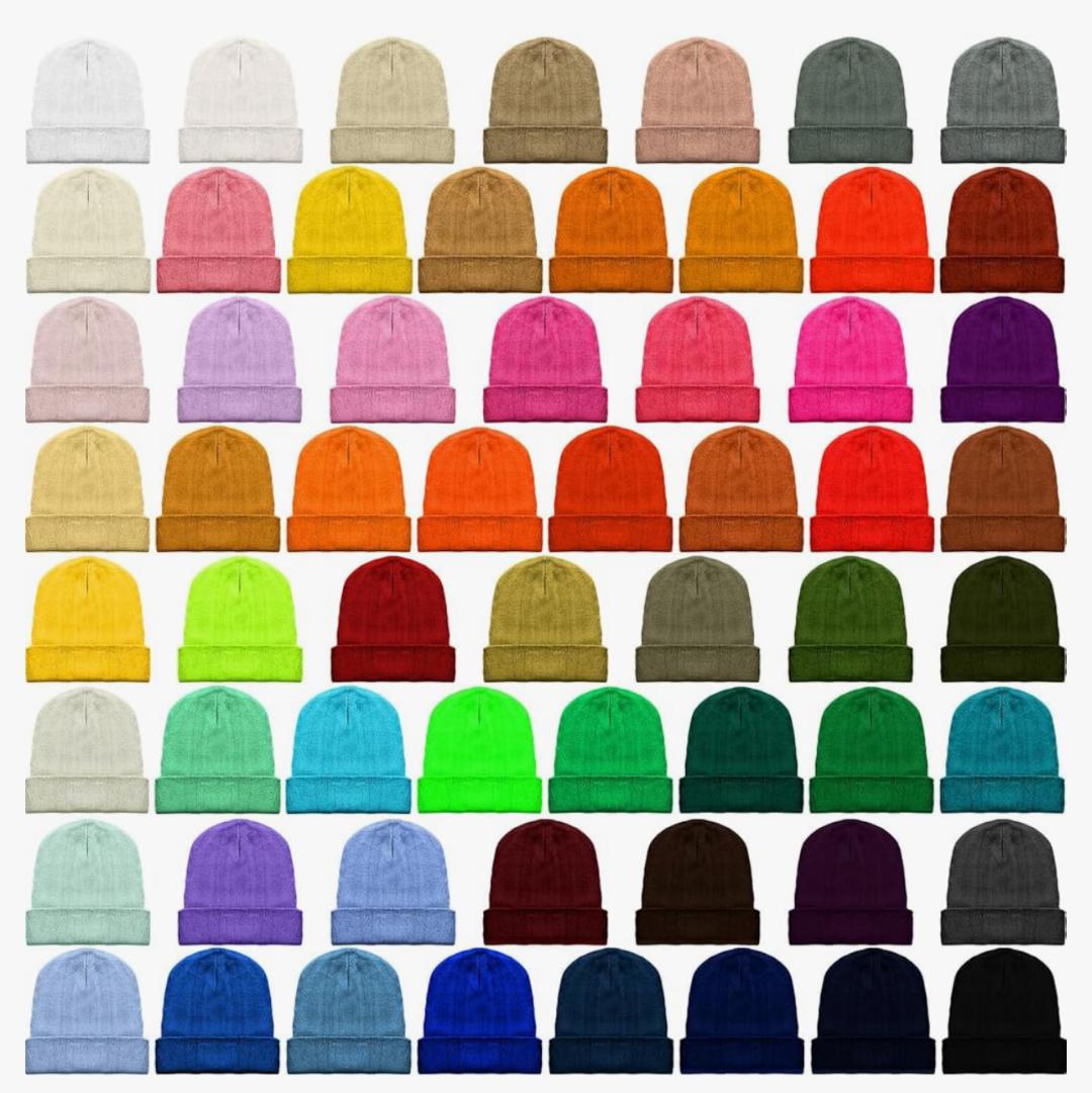 Solid Beanie Colors