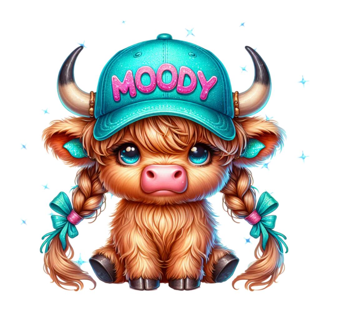 MOODY Highland Cow