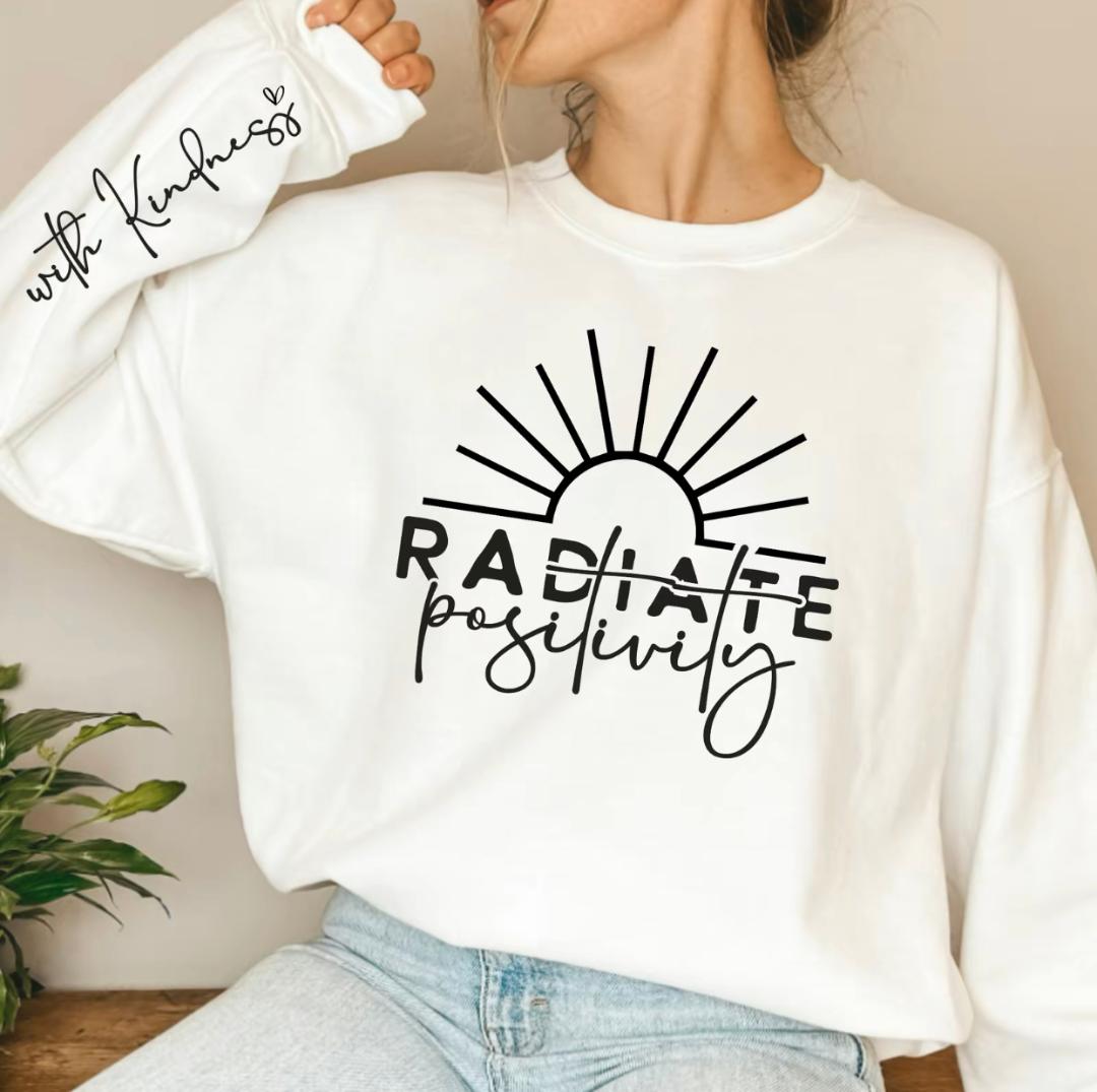 Radiate positivity with kindness