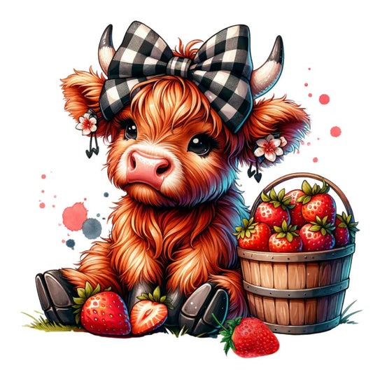 Highland Cow Strawberries